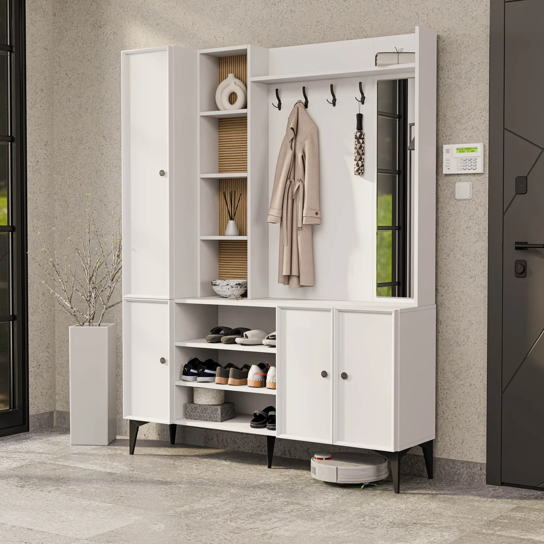 Έπιπλο Εισόδου Verona 5051, 150x35x198 εκ.,All4home